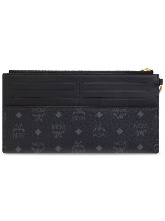 MCM Wallet With Monogram, Women's, Black - MCM - BALAAN 3