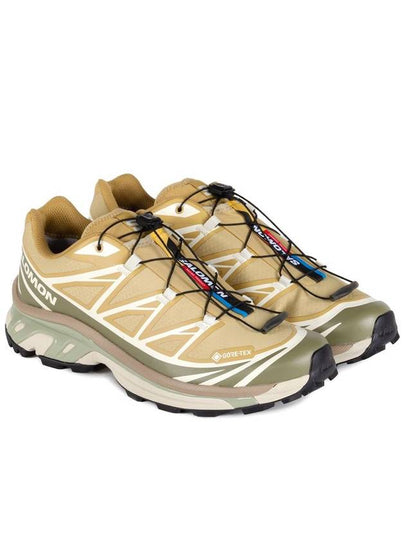 XT 6 GTX Low Top Sneakers Antelope Icicle Portabella - SALOMON - BALAAN 2