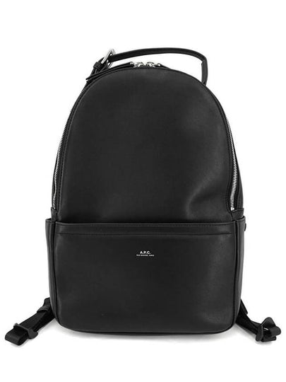 Nino Recycled Leather Backpack Black - A.P.C. - BALAAN 2