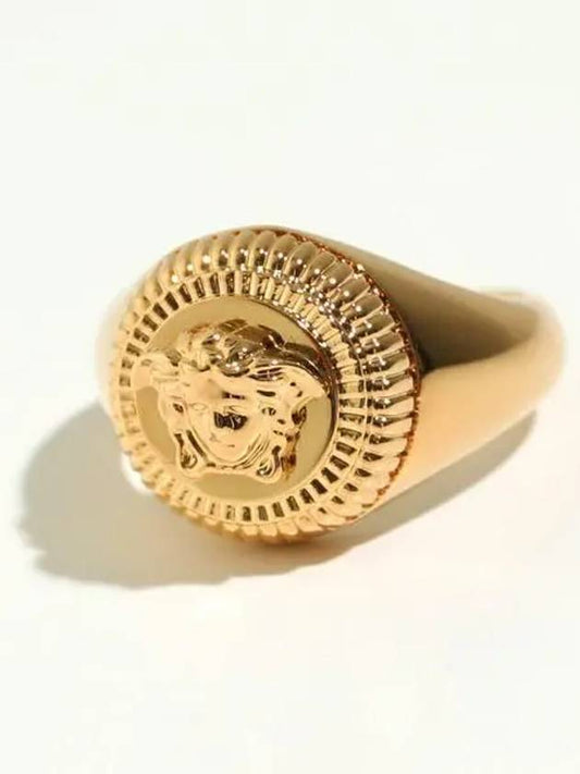 Medusa Biggie Ring Gold - VERSACE - BALAAN 2