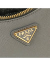 Re-Edition Saffiano Chain Shoulder Bag Slate - PRADA - BALAAN 6