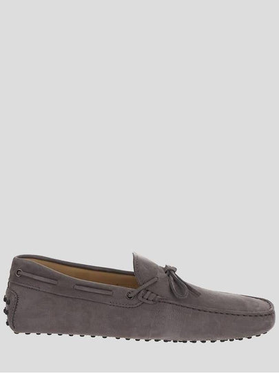 Gommino Nubuck Driving Shoes Grey - TOD'S - BALAAN 2