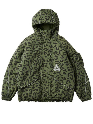 MTech Hooded Jacket Olive Cheetah MTech Hooded Jacket Olive Cheetah - PALACE - BALAAN 1