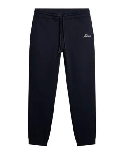 Alpha Logo Print Track Pants Navy - J.LINDEBERG - BALAAN 2