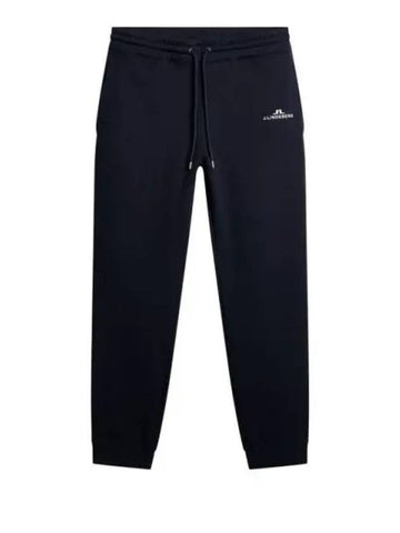 Alpha Logo Print Track Pants Navy - J.LINDEBERG - BALAAN 1