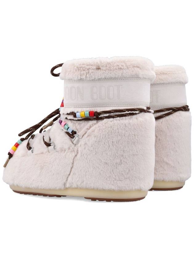 Icon Low faux-fur beads boots - MOON BOOT - BALAAN 4