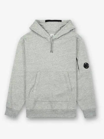 Diagonal Raised Fleece Lens Hoodie Grey - CP COMPANY - BALAAN 2