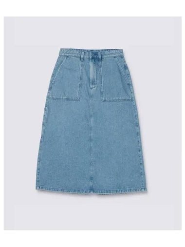 Union Denim Carpenter A Line Skirt Stone Wash - VANS - BALAAN 1