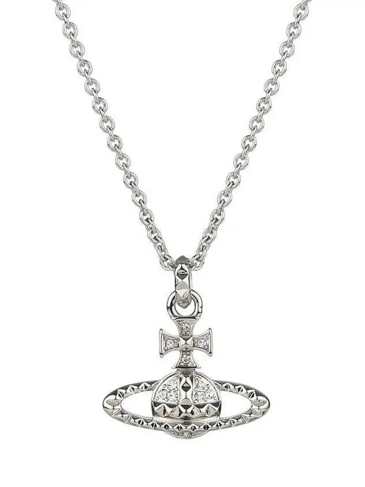 Mayfair Bas Relief Pendant Necklace Silver - VIVIENNE WESTWOOD - BALAAN 2