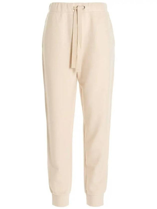 22FW Finne Training Jersey Pants Light Beige 57860423 001 - MAX MARA - BALAAN 1