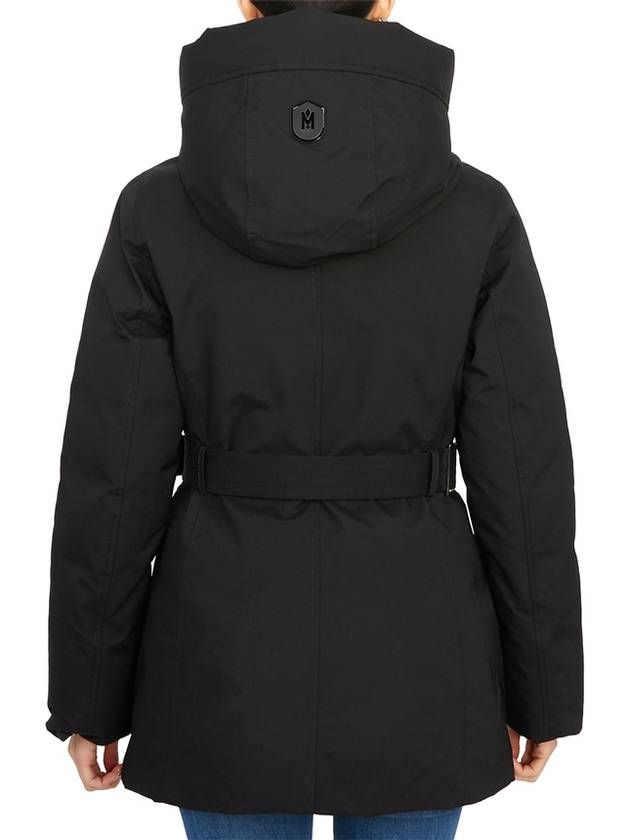 JENI NF BLACK Women s Hooded Padded Jumper Parka Semi Fit - MACKAGE - BALAAN 9