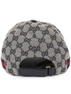 Canvas Web Ball Cap Brown - GUCCI - BALAAN 4