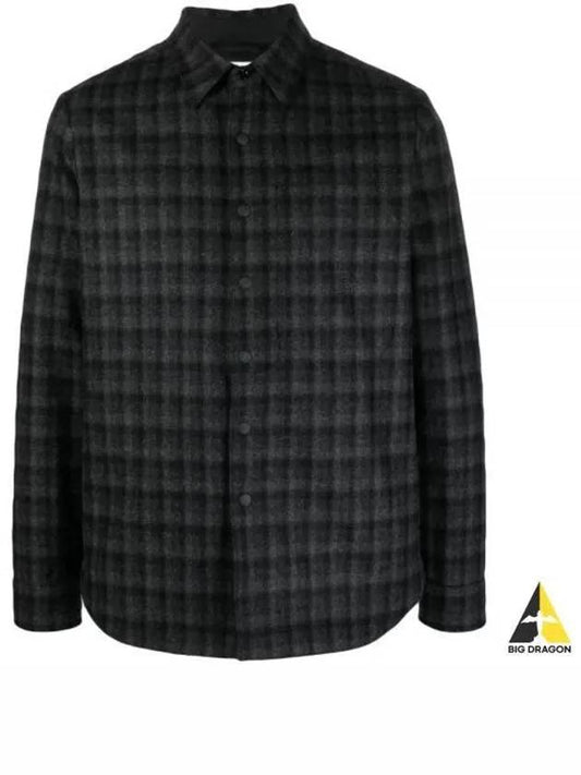 Check Long Sleeve Shirt Grey - ASPESI - BALAAN 2
