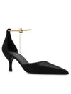 Dana Ankle Chain Pumps Black - SALVATORE FERRAGAMO - BALAAN 2