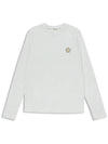 Signature Patch Inner Tee Long Sleeve T-Shirt White MCSS24TS4WH - MACKY - BALAAN 2