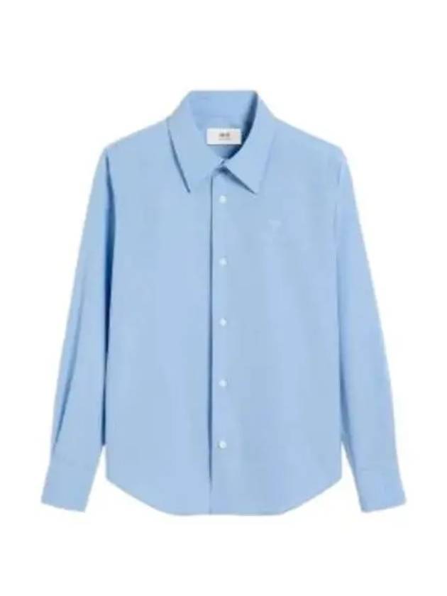 De Coeur Classic Long Sleeve Shirt Blue - AMI - BALAAN 2