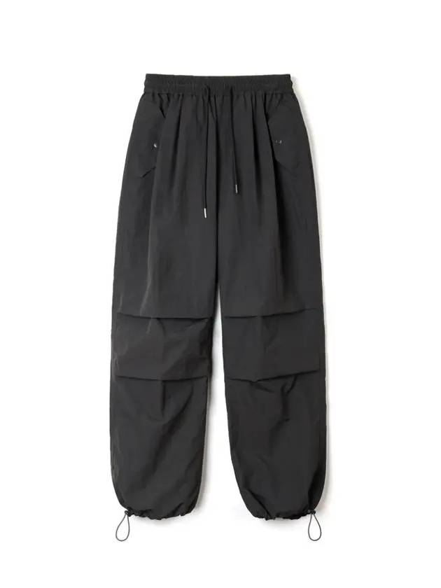 Tasran two tuck pocket parachute wide pants black - INDUST - BALAAN 10