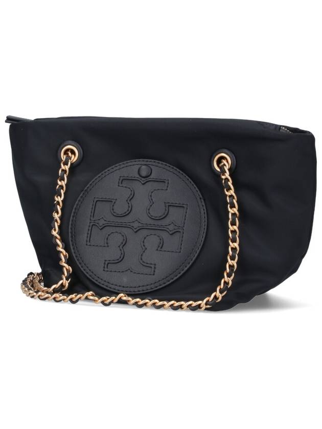 Women's Ella Nylon Tote Bag Black - TORY BURCH - BALAAN 3