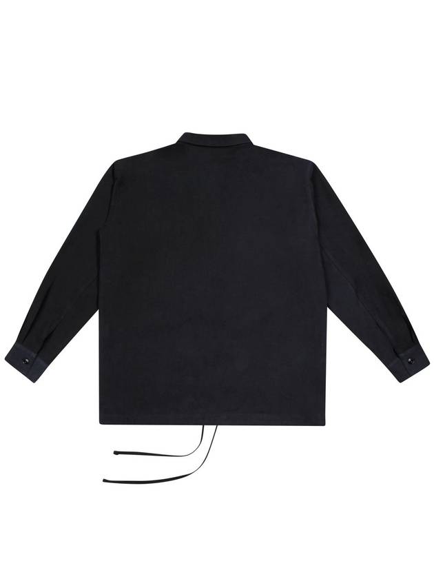 Oversized Balloon Shirt Black MSH2031 - IFELSE - BALAAN 3