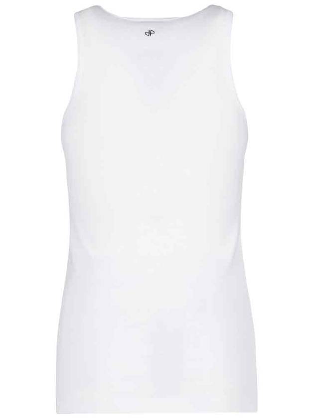 Women's Logo Print Sleeveless White - PATOU - BALAAN 3