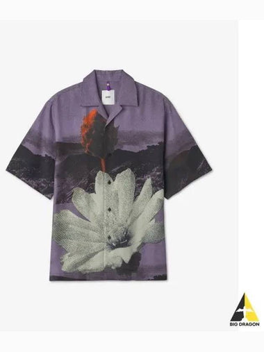 Flora cut shirt lilac 23E28OAU61VICOA016536 - OAMC - BALAAN 1