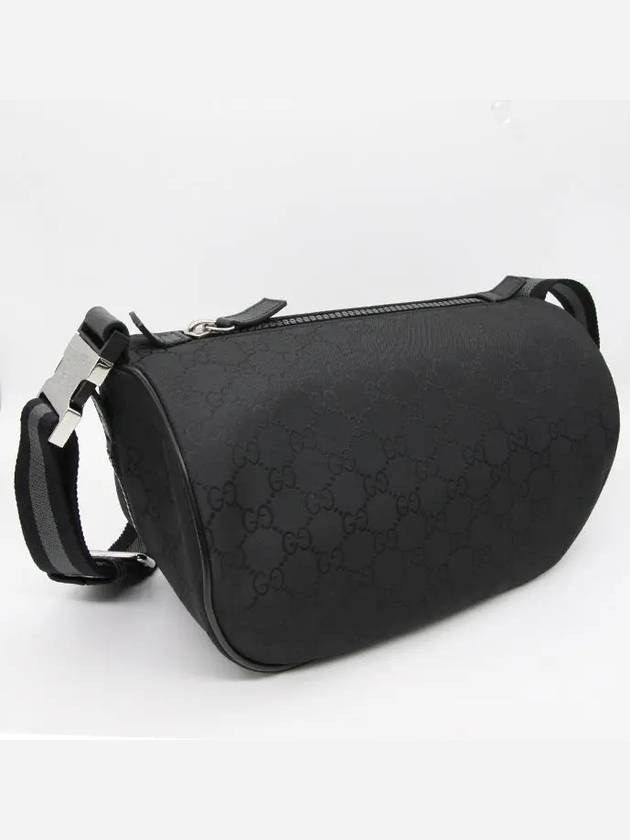 GG Fabric Waist Bag Black - GUCCI - BALAAN 4