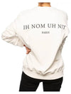 Women's Close Print Sweatshirt NUW18296 - IH NOM UH NIT - BALAAN 3