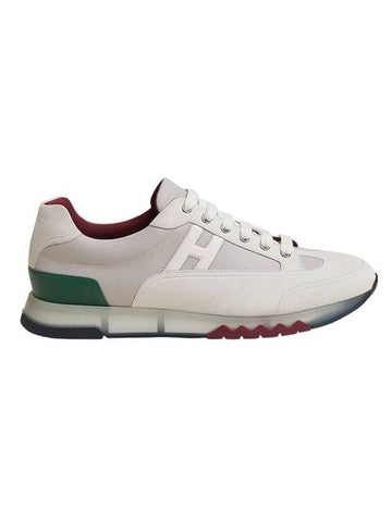 Trail Low-Top Sneakers Grey - HERMES - BALAAN 1