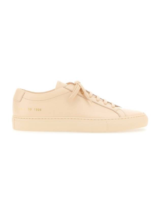 Original Achilles Leather Low Top Sneakers Pink - COMMON PROJECTS - BALAAN 1