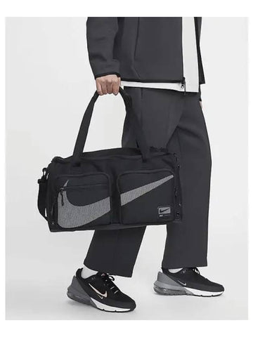 Utility Power 2 0 Duffle Bag Small 31L Black Dark Smoke Gray HF0654 010 726688 - NIKE - BALAAN 1