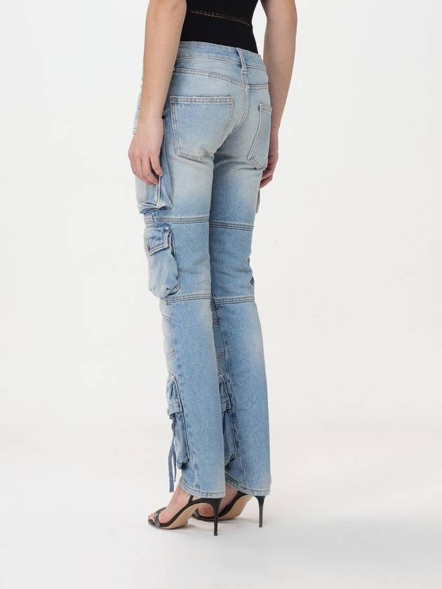 Jeans cargo The Attico in denim - THE ATTICO - BALAAN 3