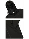 Men's Goggles Hooded Jacket Black - CP COMPANY - BALAAN 6