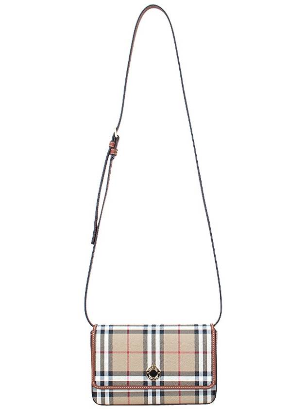 Hampshire Check Cross Bag Archive Beige - BURBERRY - BALAAN 4