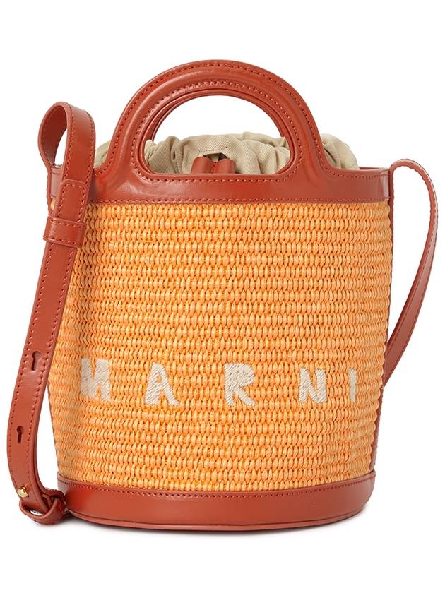 Tropicalia Small Bucket Bag Orange - MARNI - BALAAN 2