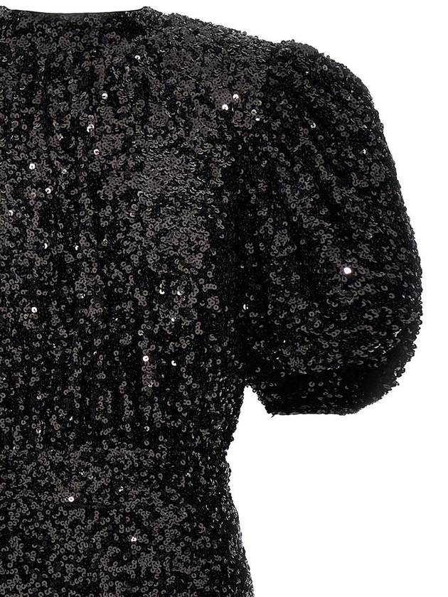 Rotate Birger Christensen Sequin Midi Dress - ROTATE - BALAAN 3