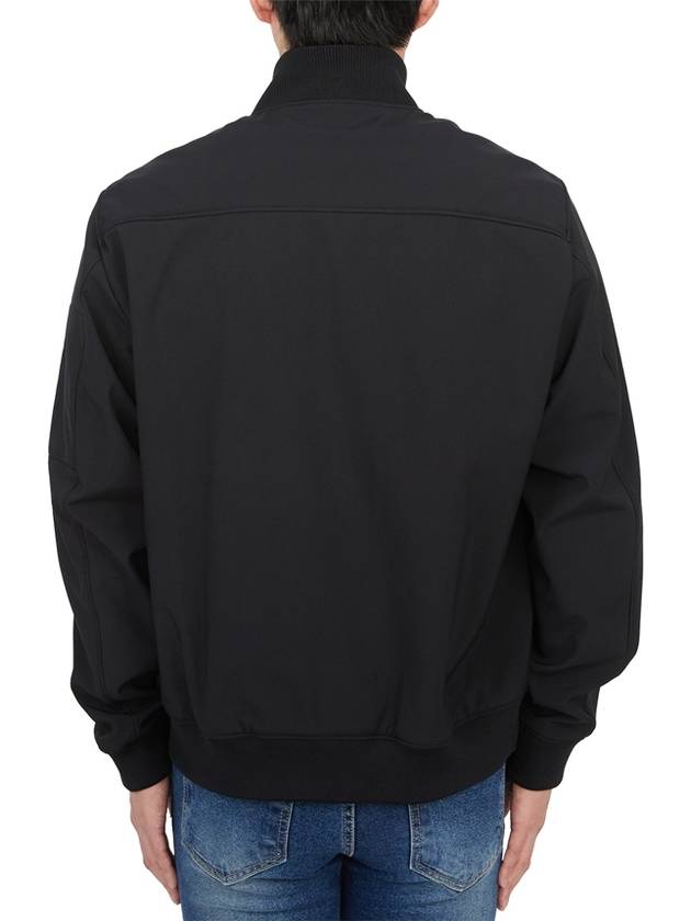 Shell R Bomber Jacket Black - CP COMPANY - BALAAN 5