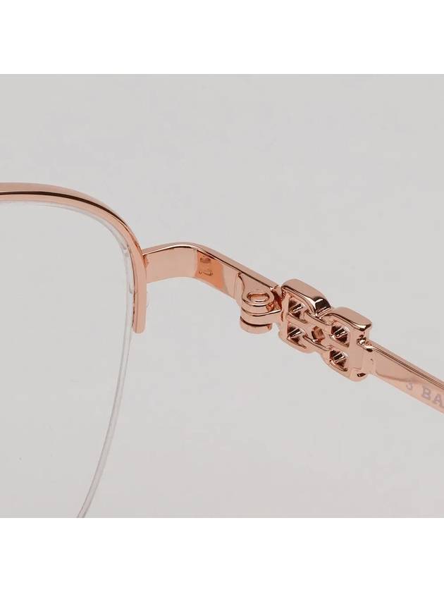 Glasses frame BY5073H 033 semirimless men women gold frame - BALLY - BALAAN 6