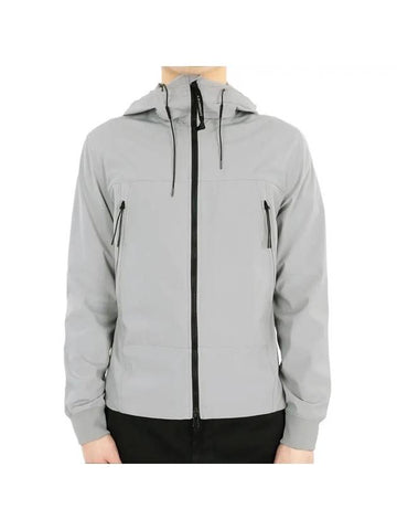 Shell R Goggle Hooded Jacket Grey - CP COMPANY - BALAAN 1