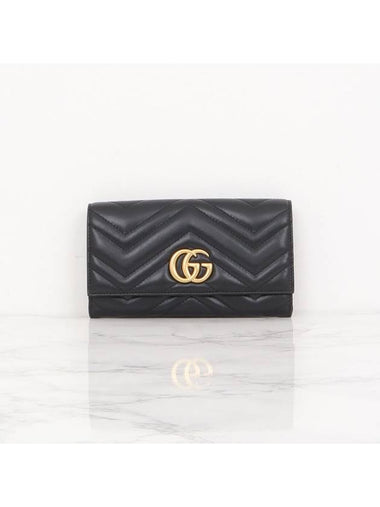 GG Marmont Women s Long Wallet 443436 - GUCCI - BALAAN 1