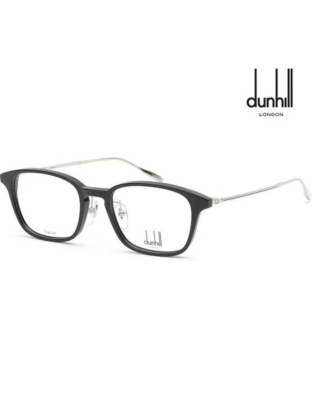 Titanium glasses frame VDH121 0700 black horn rim ultra light - DUNHILL - BALAAN 4