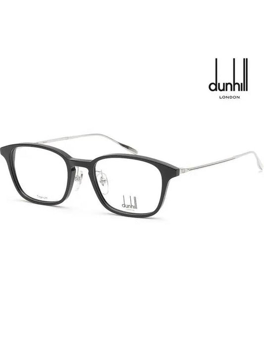 Titanium glasses frame VDH121 0700 black horn rim ultra light - DUNHILL - BALAAN 1