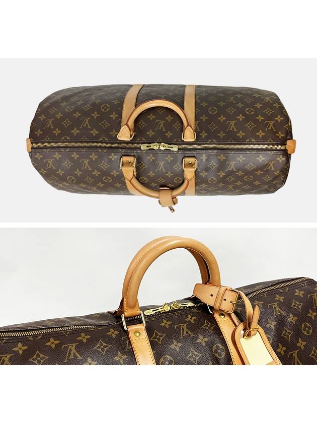 Monogram Keepall 55 Boston Golf Travel Bag - LOUIS VUITTON - BALAAN 7