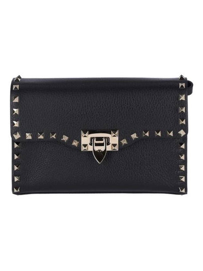 Rockstud Cross Bag Black - VALENTINO - BALAAN 2