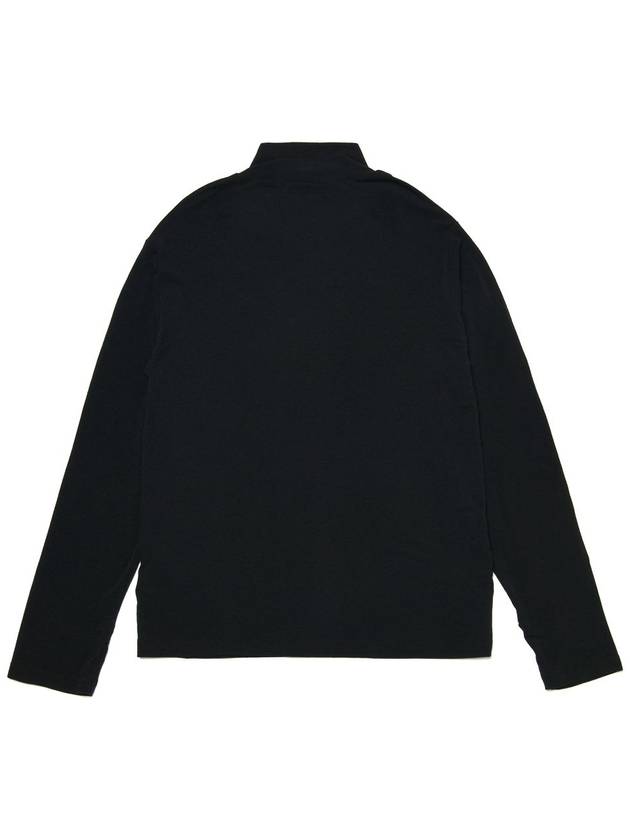 Women's Wool Jersey Turtleneck Black - MOTH - BALAAN 4