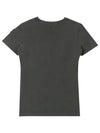 Basic Short Sleeve T-Shirt Grey - PARAJUMPERS - BALAAN.