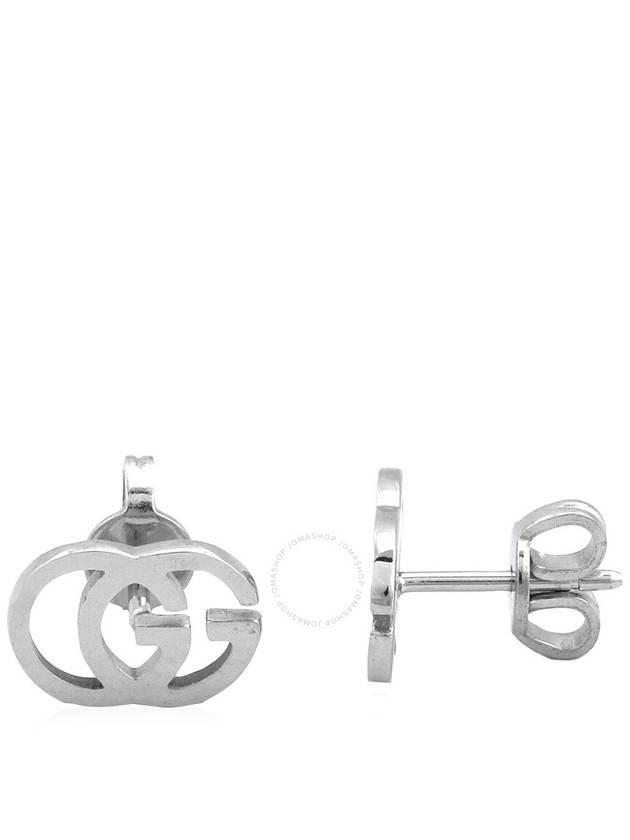 GG Running Stud Earrings Silver - GUCCI - BALAAN 4