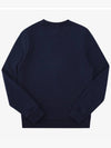 Rufus Embroidery Logo Sweatshirt Navy - A.P.C. - BALAAN 3