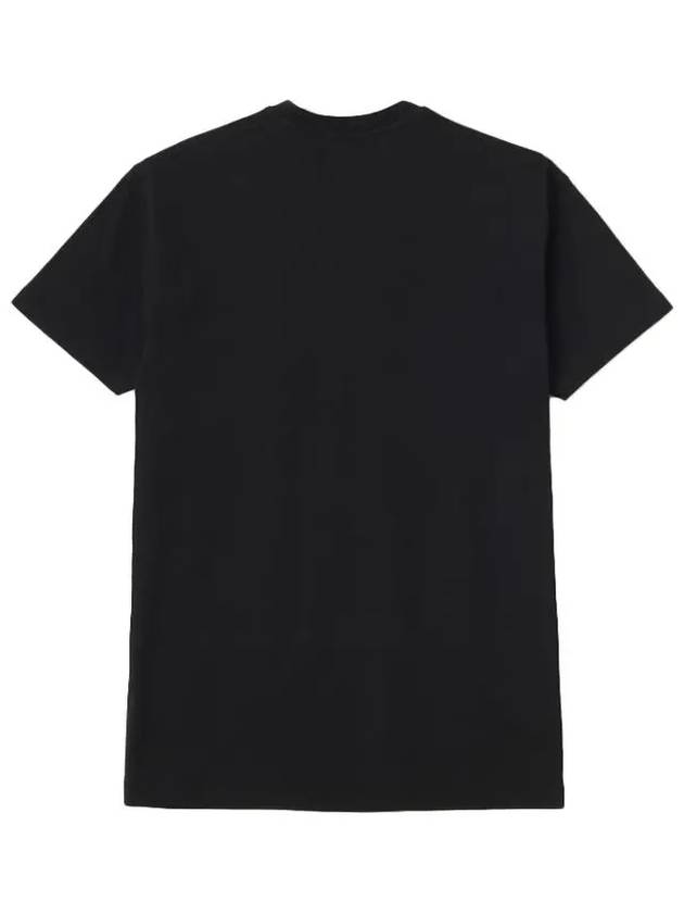 ORB Logo Cotton Short Sleeve T-Shirt Black - VIVIENNE WESTWOOD - BALAAN 3