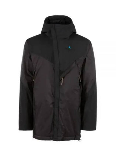 Aud Waterproof Hooded Zip-Up Jacket Pitch Black - KLATTERMUSEN - BALAAN 2