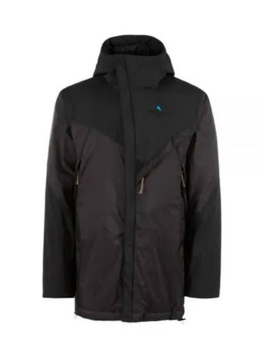 Aud Waterproof Hooded Zip-Up Jacket Pitch Black - KLATTERMUSEN - BALAAN 1